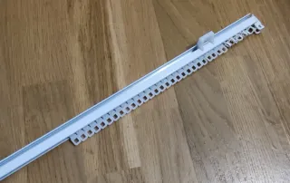 Tende traslucide per soggiorno-sala da pranzo + barra