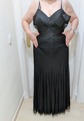 Vestido Negro Fiesta - Elegante