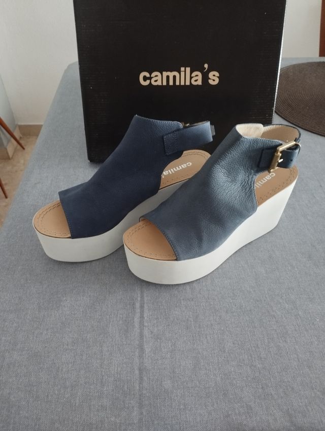 Sandalias Camila's - Azul