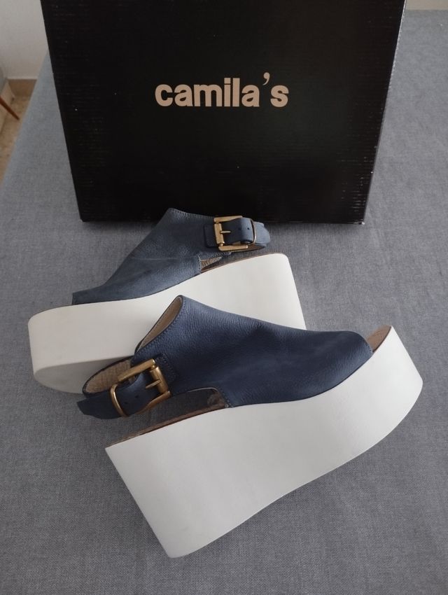 Sandalias Camila's - Azul
