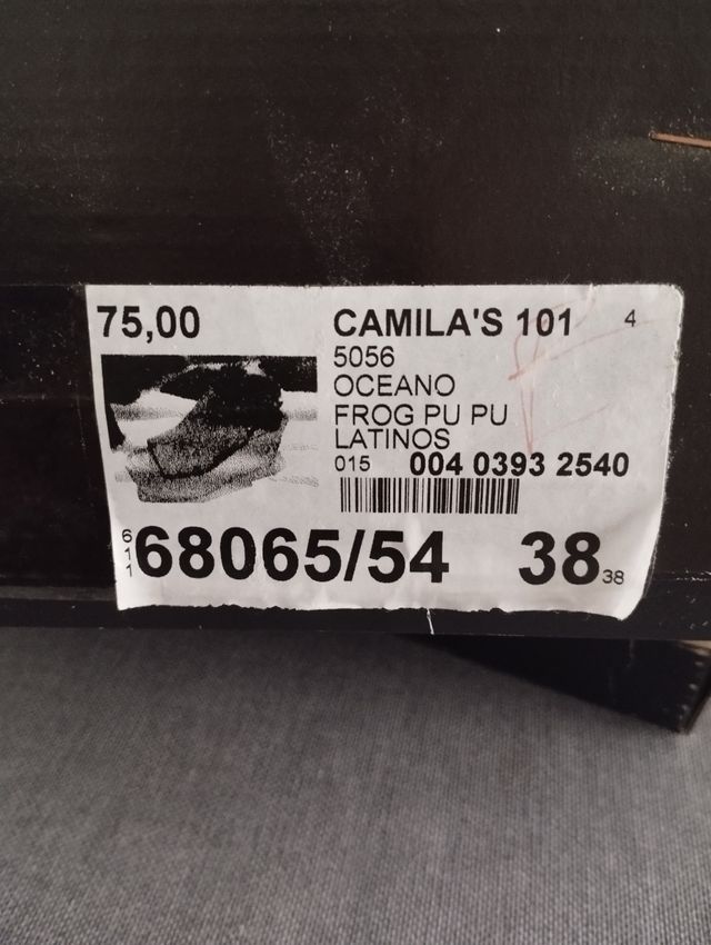 Sandalias Camila's - Azul