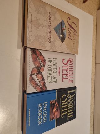Lote de tres libros Danielle Steel 
