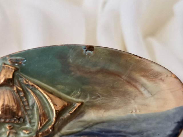 Broche antiguo barco velero