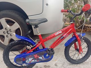 Bicicleta Spiderman 12" Niño