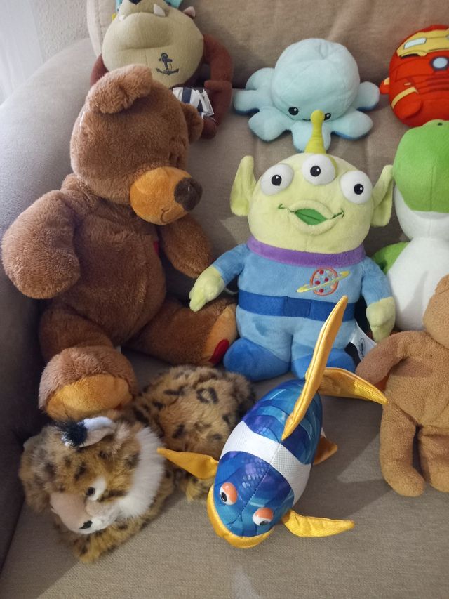 Peluches Variados - 12 Unidades