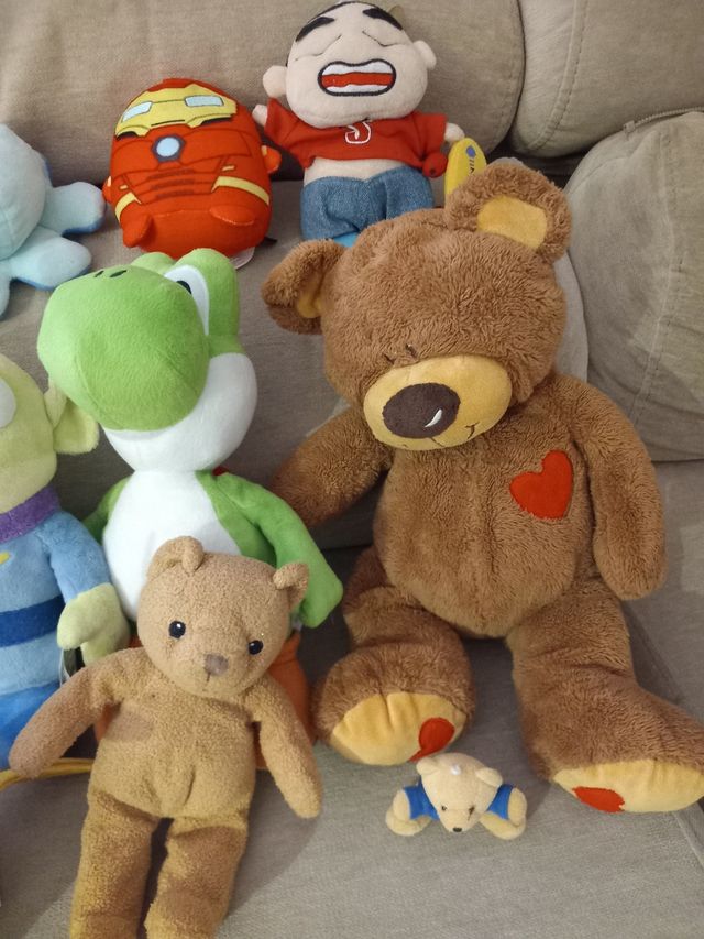 Peluches Variados - 12 Unidades