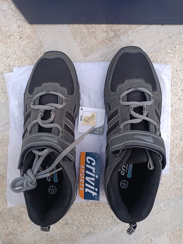 Zapatillas nuevas ciclismo Crivit N°41