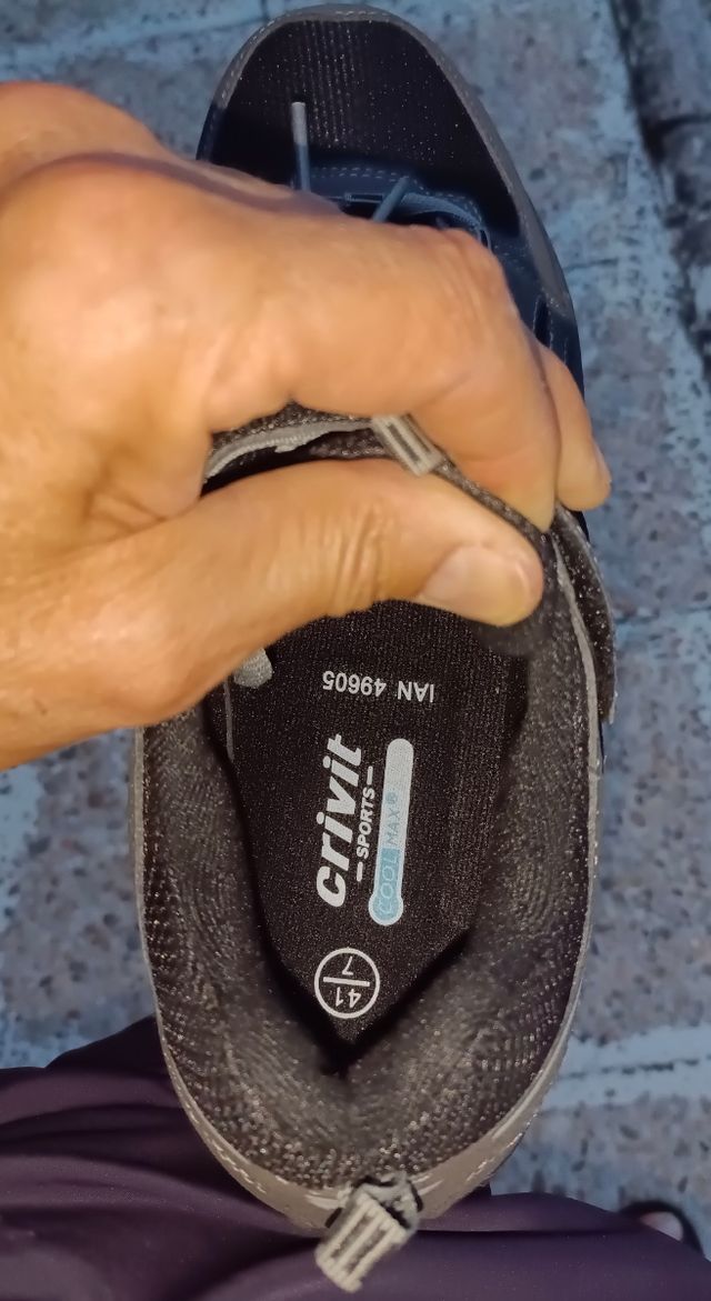 Zapatillas nuevas ciclismo Crivit N°41