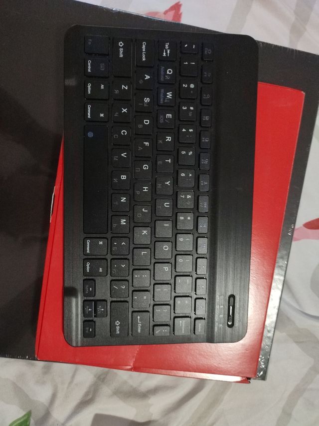 Teclado inalámbrico negro