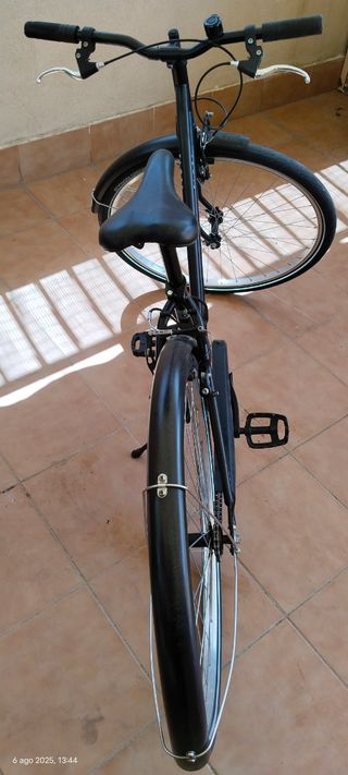 Bicicleta paseo Elops negra
