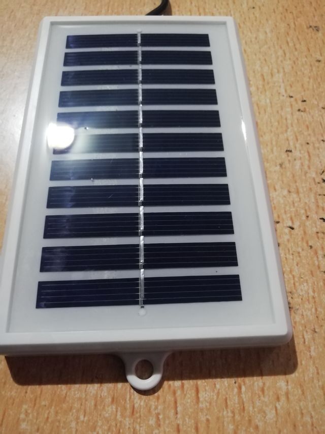 Placa solar USB - cargador móvil