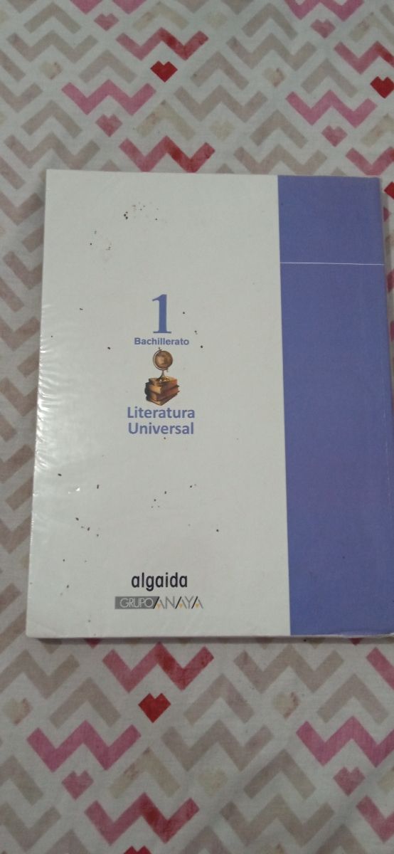 LIBRO BACHILLERATO 1 LITERATURA UNIVERSAL 