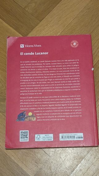 El conde Lucanor, ESO. Material auxiliar (Spani...