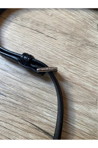Michael Kors - Borsa a tracolla nera martellata