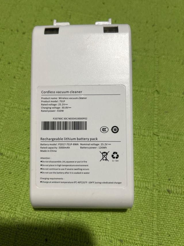 Batería Aspiradora Inalámbrica
