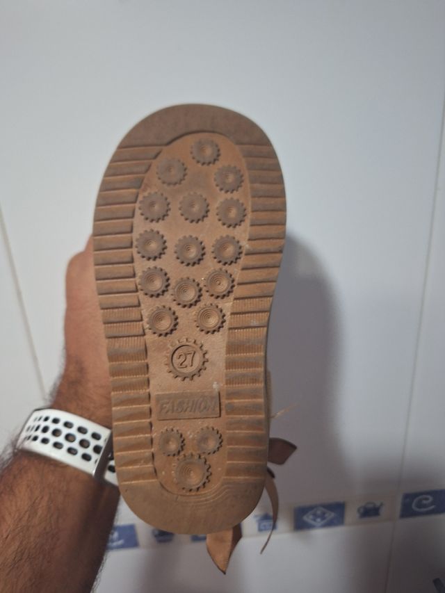 Botas Marrón - Talla 27