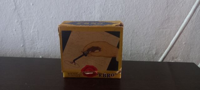 Borrador tinta antiguo  - borra tintas ebro