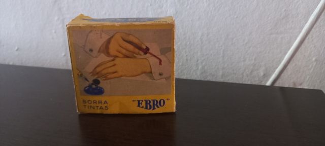 Borrador tinta antiguo  - borra tintas ebro