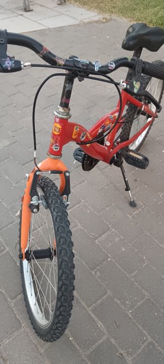 Bicicleta niño 20" roja usada