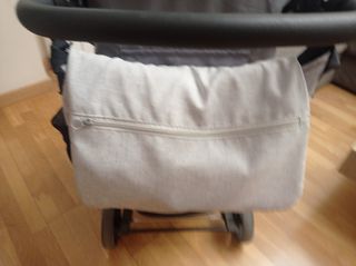 Bolso carrito bebé gris marca Jane