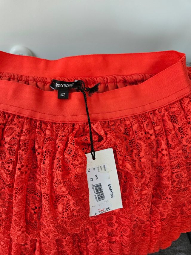 Falda roja Denny Rose XL