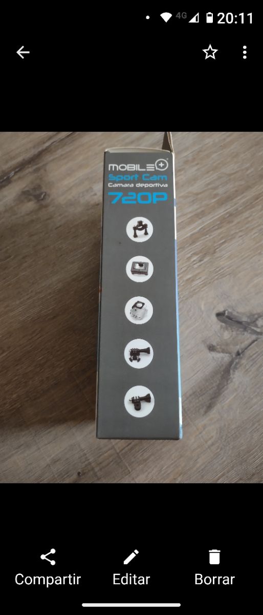 Cámara deportiva MOBILE+ 720p