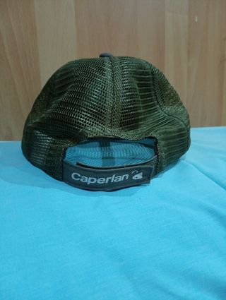 Gorra Caperlan verde y gris
