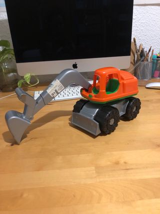 Excavadora juguete niños