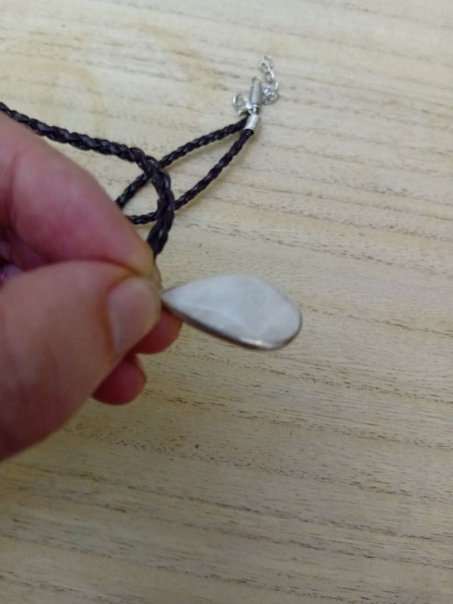 Collana pietra luna labradorite bianca 