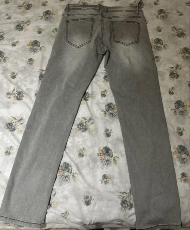 Jeans grigi moto - NUOVI