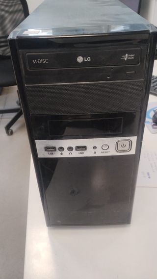 Torre PC LG negra i7
