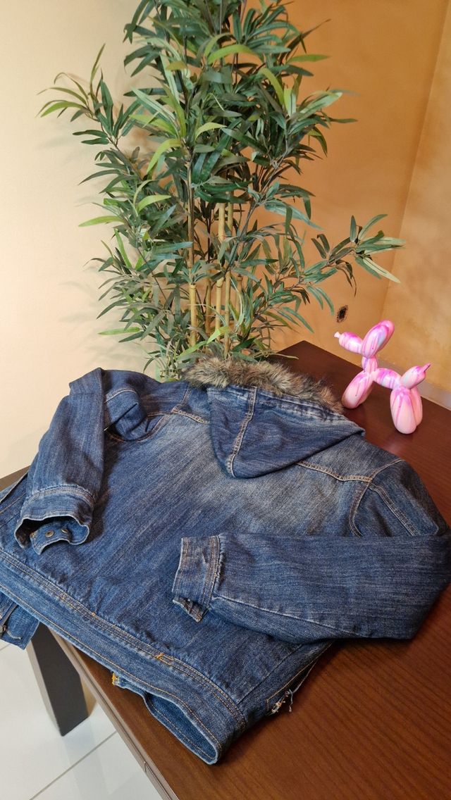 Chaqueta vaquera M - con capucha