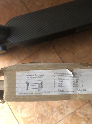 Mesa baja Marion 90x44x50cm