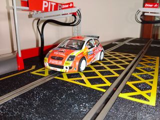 Scalextric C2 WRC Rally Car