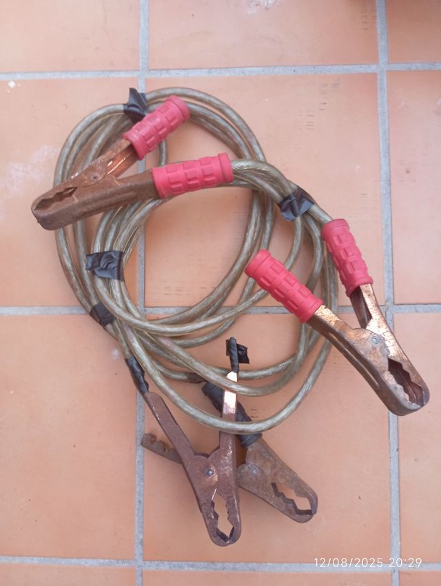 Pinzas batería - cables de arranque