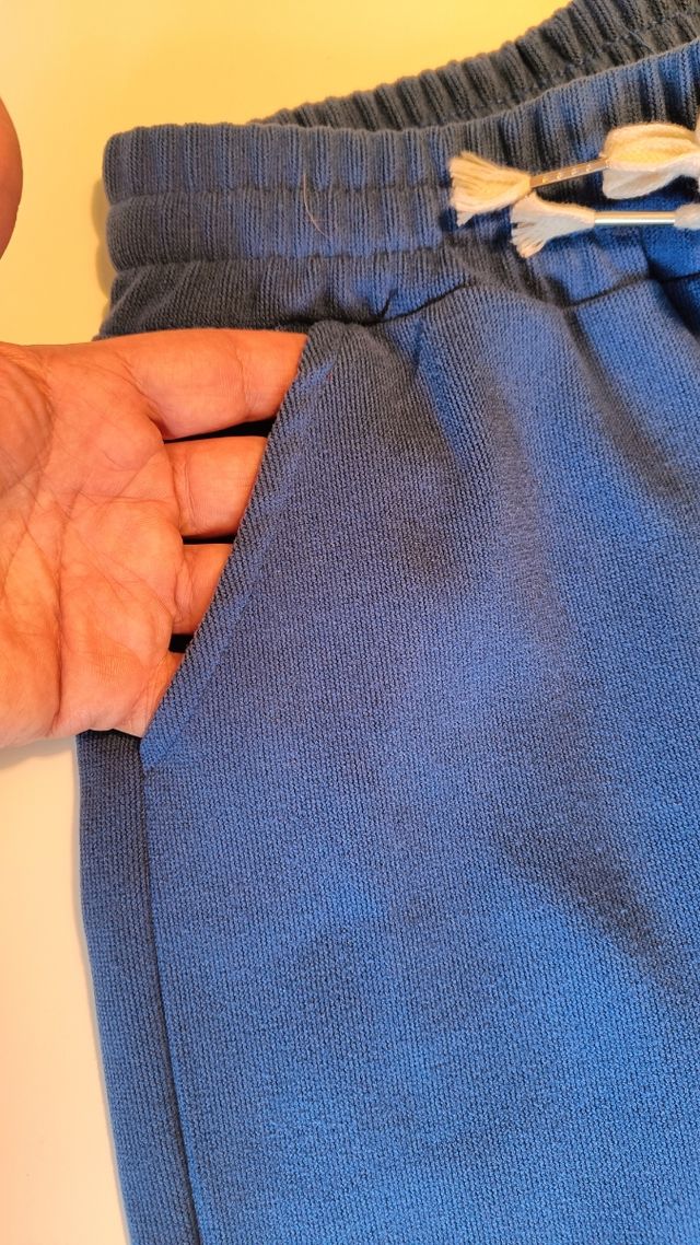 Pantalones deportivos azules XL
