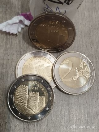 2€ España 2019 Ávila - Moneda