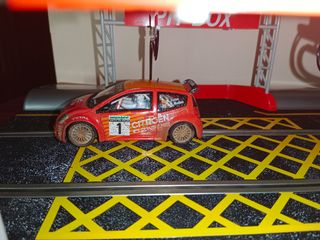 Scalextric C2 WRC: Coche Rally