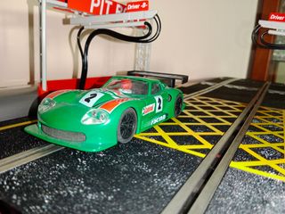 Scalextric Fly Marcos LM Castrol