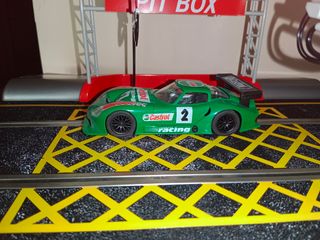 Scalextric Fly Marcos LM Castrol