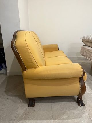 Sofá y sillones mallorquines antiguos