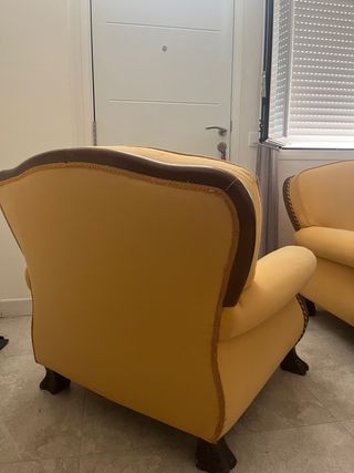 Sofá y sillones mallorquines antiguos
