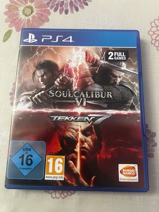 PS4 (PlayStation 4) Tekken 7 & Soulcalibur VI