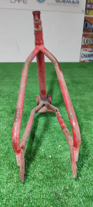 Chasis Bicicleta Vintage Rojo