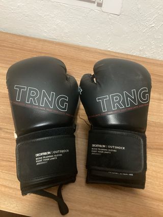 Guantes boxeo 10Oz TRNG Decathlon