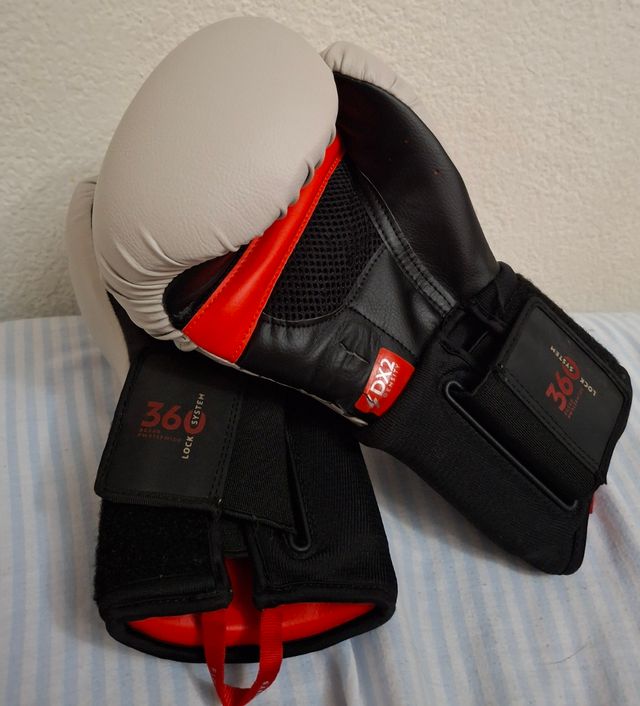 Guantes boxeo Decathlon OutShock