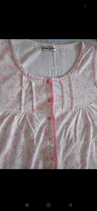 Camisón Corte Sofia rosa