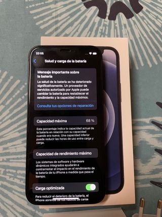 Iphone 12 Mini negro
