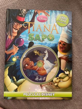 Tiana y el Sapo - Libro + DVD