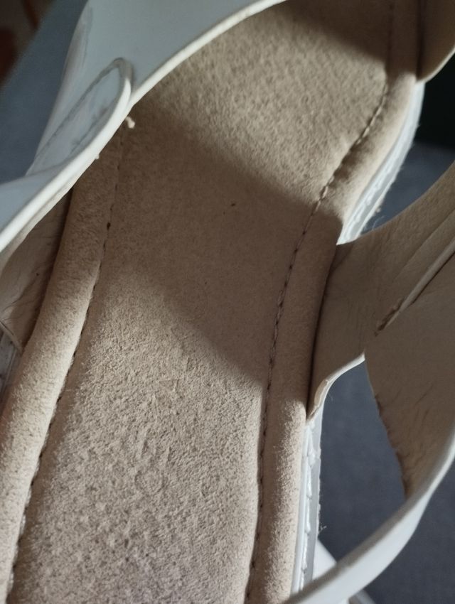 Sandalias Nicewalk blancas 39 Originales.